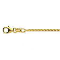 9ct Yellow Gold 20 Inch Spiga Chain - Michael Jones Jeweller