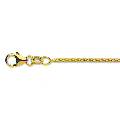 9ct Yellow Gold 20 Inch Spiga Chain - Michael Jones Jeweller