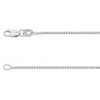 9ct White Gold 18 Inch Franco Chain - Michael Jones Jeweller