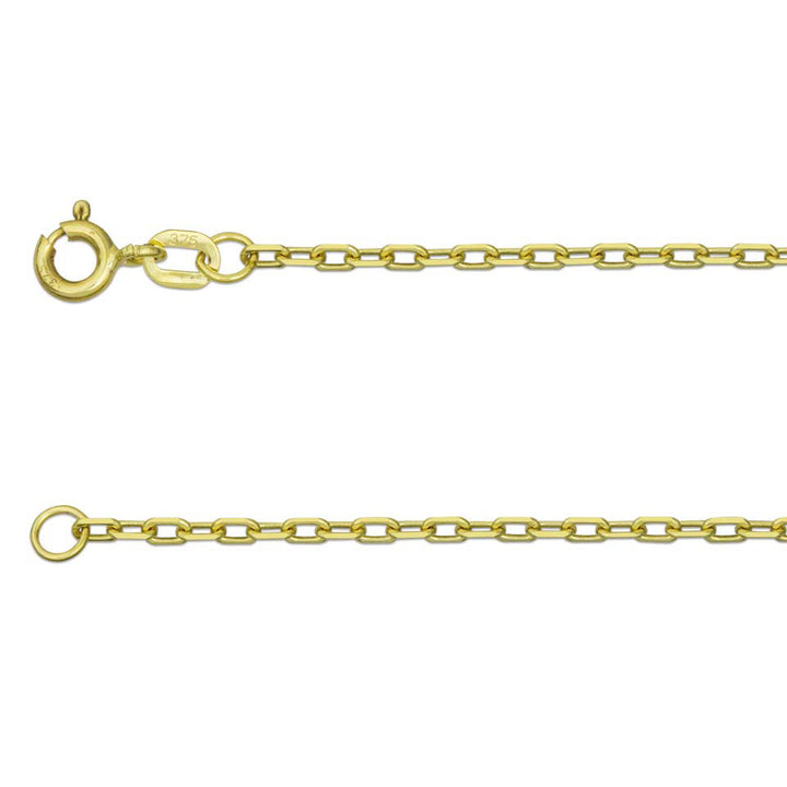 9ct Yellow Gold 18 Inch Belcher Chain