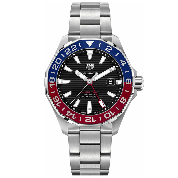 TAG Heuer Aquaracer 43mm 200m GMT Automatic Watch WAY201F.BA0927