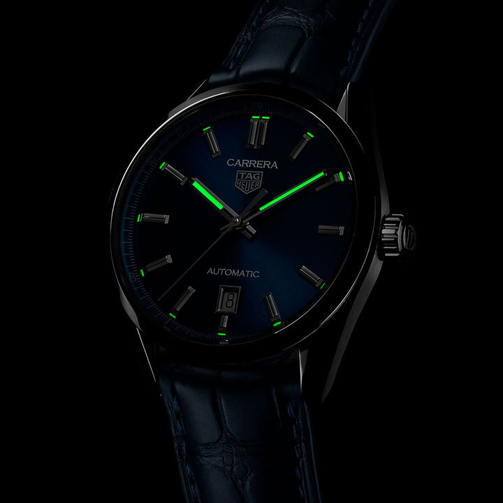 TAG Heuer Carrera Day-Date 41mm 100m Automatic Watch WBN2012.FC6502 - Michael Jones Jeweller