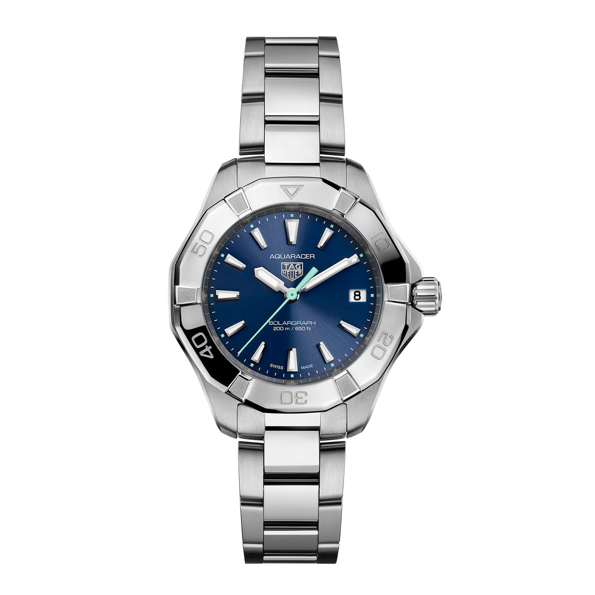 TAG Heuer Aquaracer Professional 34mm 200m Solargraph Quartz Watch WBP1311.BA0005 - Michael Jones Jeweller