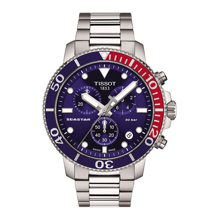 Tissot Seastar Quartz Chronograph Watch T1204171104103 - Michael Jones Jeweller