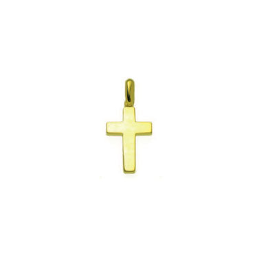Polished 9ct Yellow Gold Cross