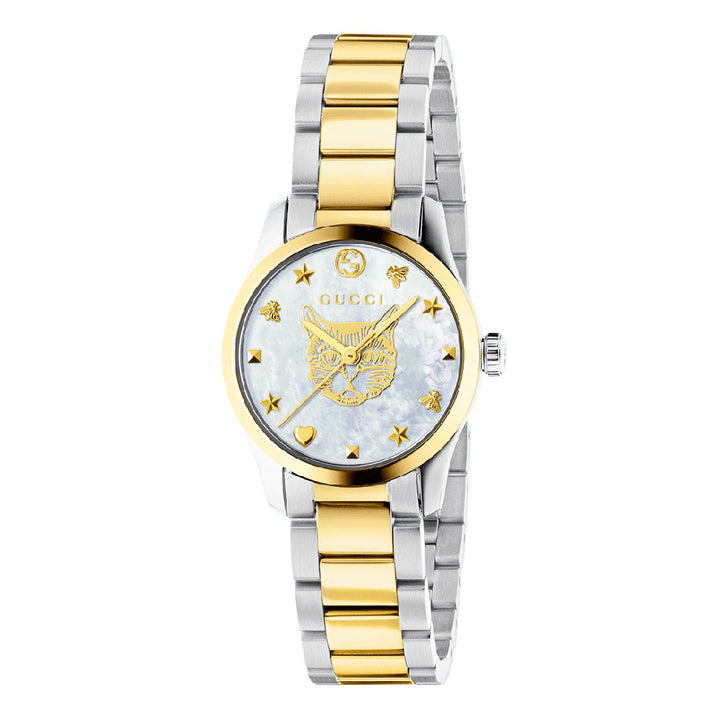 Gucci G-Timeless 27mm Feline Dial Quartz Watch YA1265012 - Michael Jones Jeweller