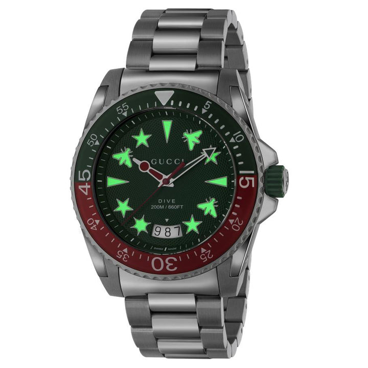Gucci Dive XL 45mm Quartz Watch YA136222 - Michael Jones Jeweller