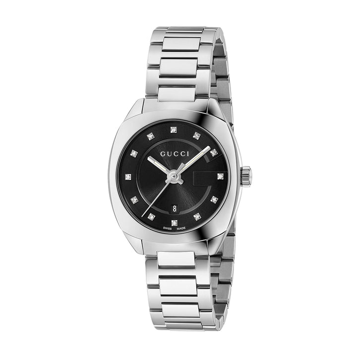 Gucci GG2570 29mm Diamond Set Quartz Watch YA142503 - Michael Jones Jeweller